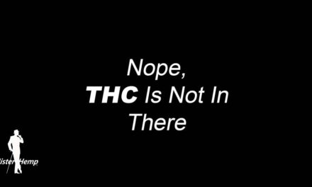 Nope, THC is not in there